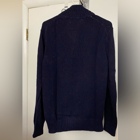 Banana Republic Blue Knot Sweater Men’s Medium - Picture 5 of 5